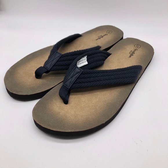 Goodfellow Blackbrown Flip Flop Sandals 